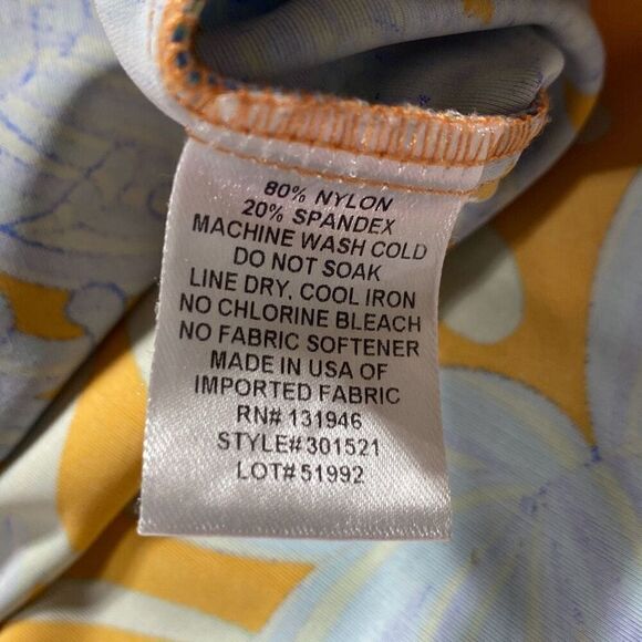 Jude Connally Floral‎ Bright Stretch Tunic Tank V-Neck Multi S - Picture 10 of 10